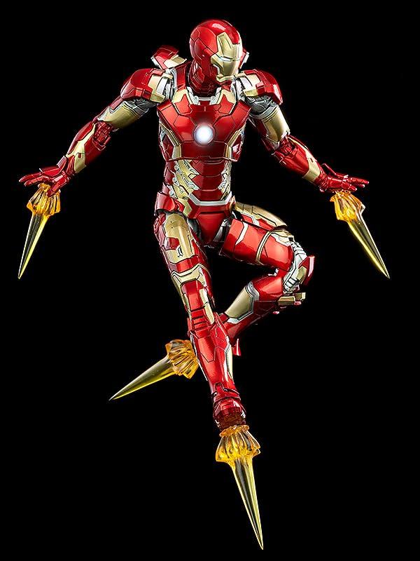 Figurină de acțiune pictată Scară Saga Infinitului DLX Iron Man Mark 43 Zinc și alt metal 1/12 ABS, PVC, Aliaj, (Reeditare)