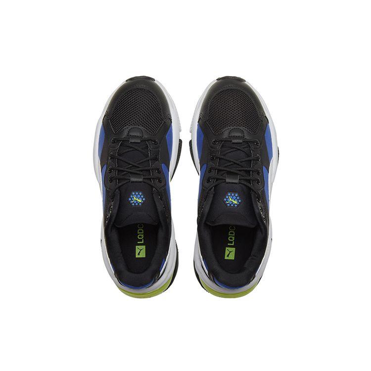 Puma Wygodne Proste Niskoprofilowe Buty Treningowe Sneakersy Unisex Czarne Niebieskie 372595-03