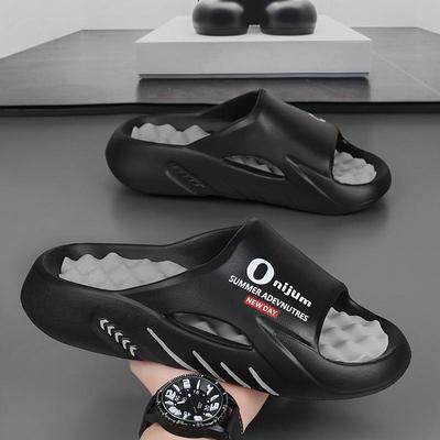 Men's Dual-Use Summer Sports Sandals, Casual Massage Beach Slippers