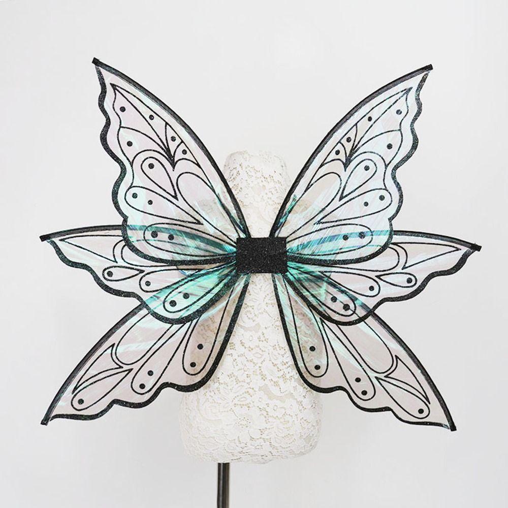 Performance Props Fairy Butterfly Wing Stage Catwalk Accessory Elf Cosplay Wing Cosplay Costumes