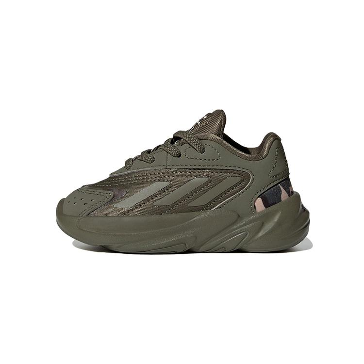 

Adidas Originals Ozelia Fabric Low top Kids Lifestyle Shoes Green Infant And Toddler HQ1606 24