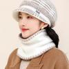 Octagonal Hat Warm and Cold Ear Protection Knitted Hat Women's Winter Mother Hat Fashion