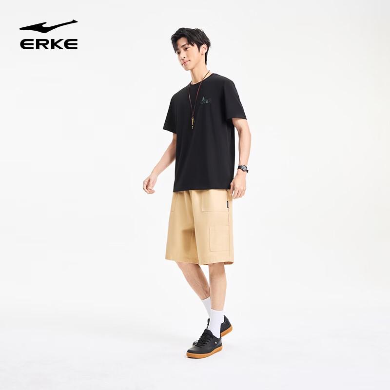 Erke Men's Casual Outdoor Antibacterial T-Shirt