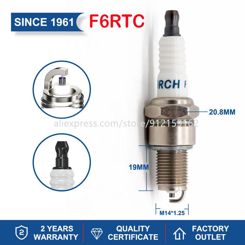 4pcs Original Torch Spark Plug Candle Replace Igntion System Model DK7RTC L7RTC E7C F6RTC 5K6RTC F9RC B8RC A7TC QH5RTC-13 E6TC