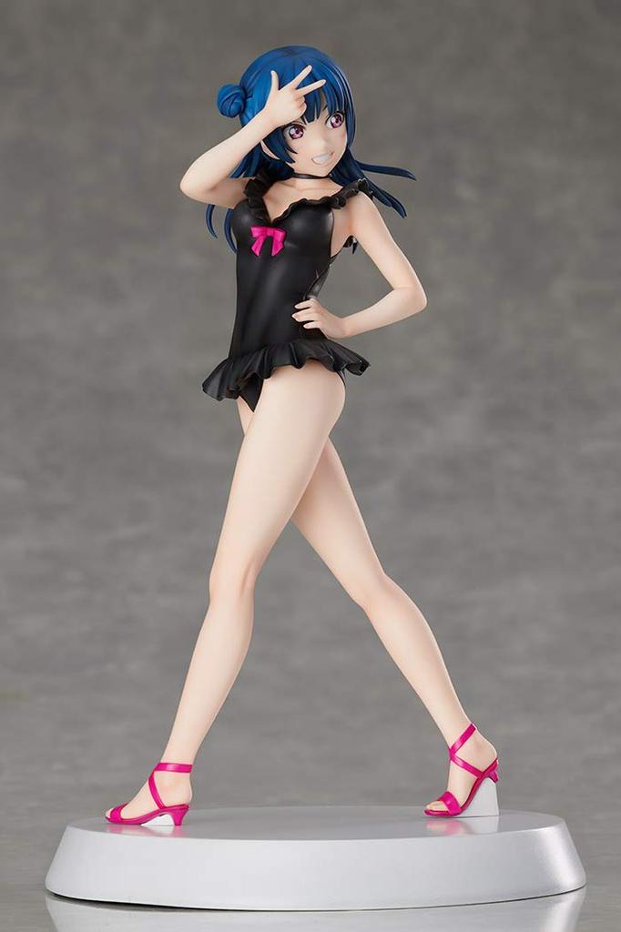 Yoshiko Tsushima scale figure kit [Summer Queens] 1/8 PVC&ABS semi-finished product/assembly