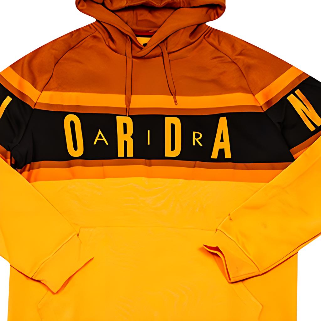 Jordan Contrast Color Sport Hoodie Pullover Men Hoodies Yellow BQ5651-246