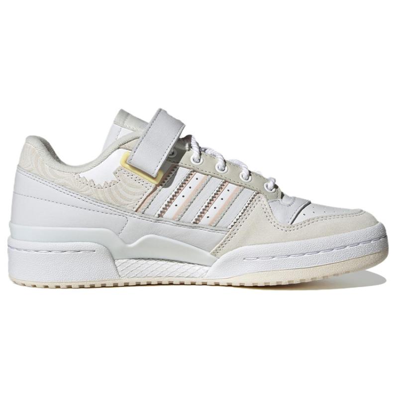 Adidas Women's Forum Low 'Off White Almost Yellow' Women's Sneakers ID2559