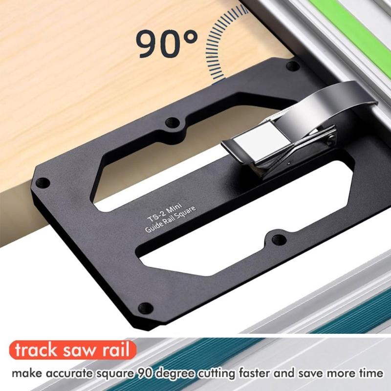 Heavy Duty Antislip High Accuracy Aluminum Alloy Circular Cutter Track with Universal Tool Compatibility and Safety Lock
