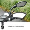 VGEBY1 Bike Handlebar Rearview Mirror for Bicycle Right Left Handlebar (Right Side)
