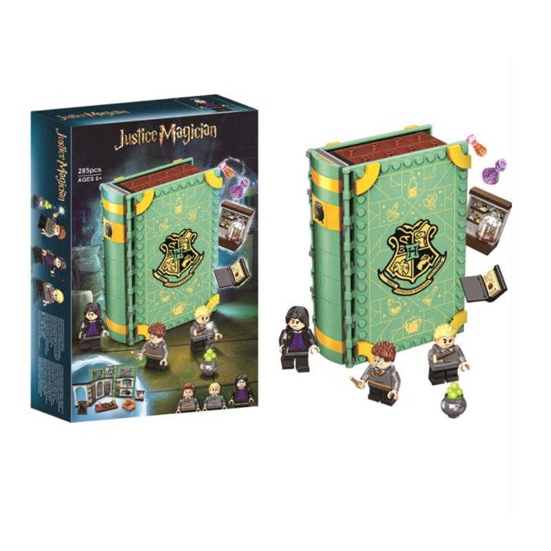 Harry Potter Lego Collectible Book For Kids Potions Class Set For Travel And Play
