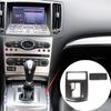 ABS Carbon Center Gear Panel Trim Cover For Infiniti G25 G37 Automatic 2009-13