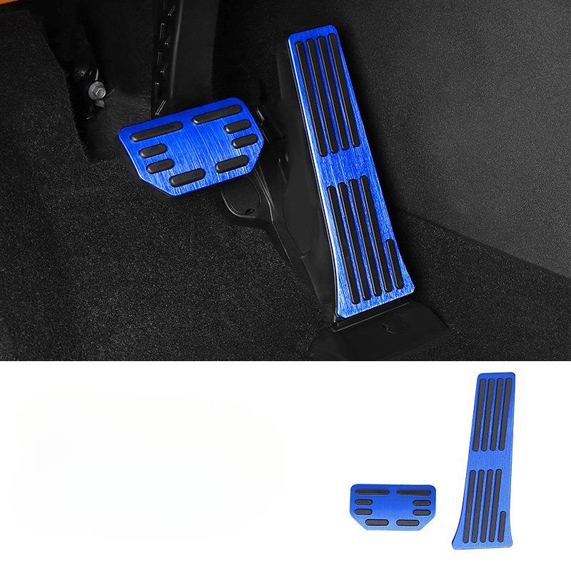 For LEAPMOTOR C10 Accelerator & Brake Pedal Cover, Anti-slip Foot Pedal Trim, Car Interior Modification Accessories