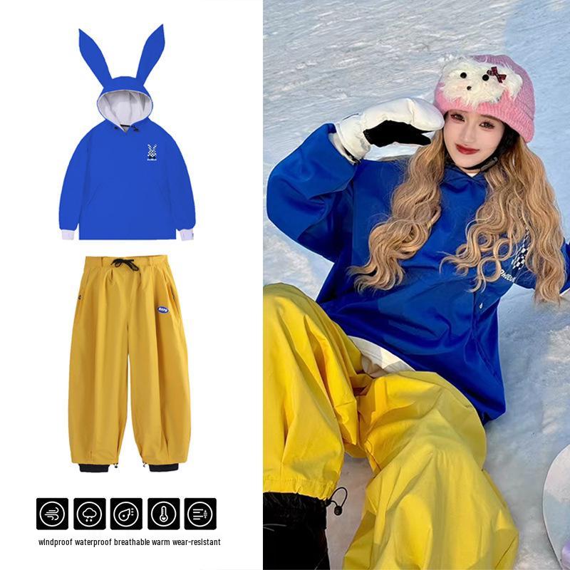 Harbin Snowboard Pants: New Style, Extra Loose, Windproof, Waterproof, Warm, Freestyle, Super Baggy Design