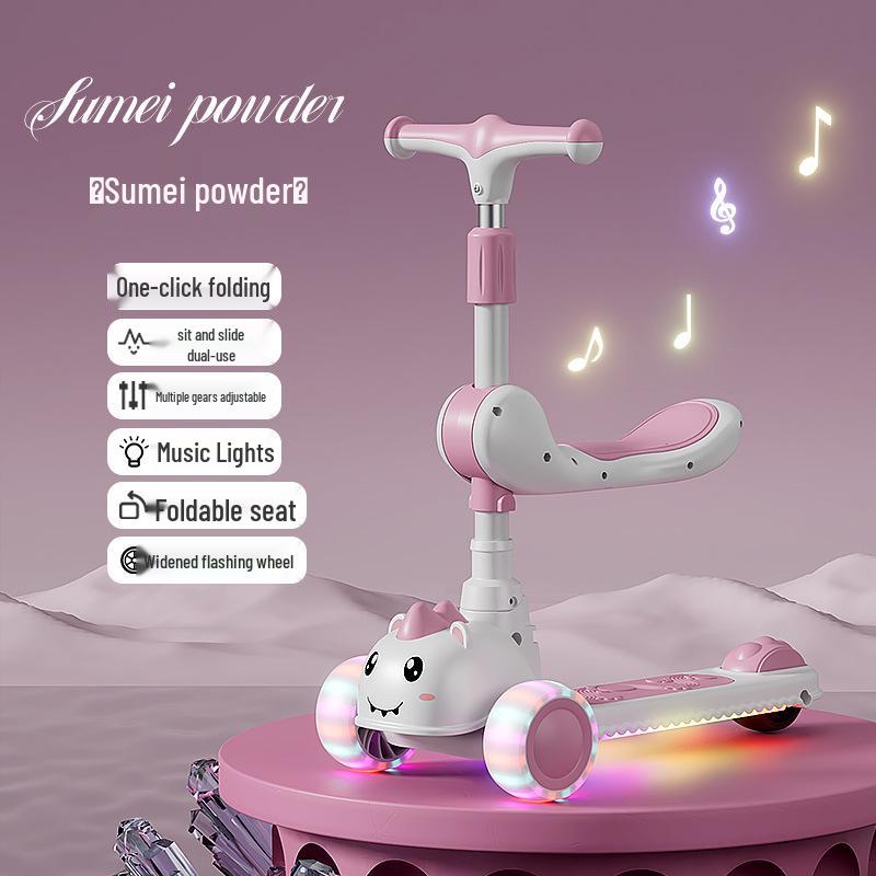 Kids' Folding Scooter - Ages 2-10, Boys & Girls