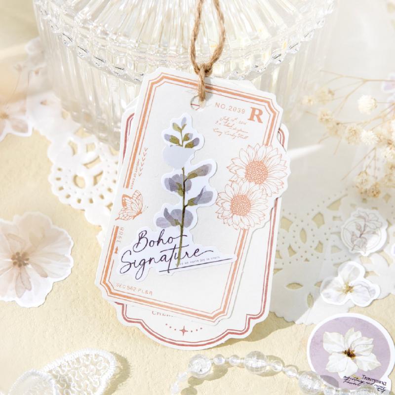 Journal GO 6x200cm Four Seasons Masking Tape DIY Scrapbooking Decor Photo Album Collage Junk Journal Aesthetics Stickers