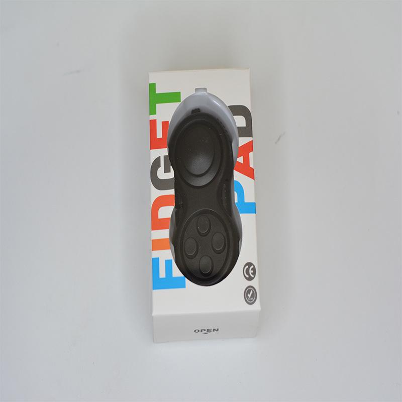 Fidget Game Toy: Magic Cube with Silicone Buttons for Stress Relief