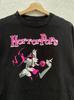 Selten Heiß Horrorpops Band Auf Tour Kurzarm S bis 5XL Schwarzes T-Shirt HL104 Unisex T-Shirt