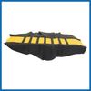 Universal Motorcycle Dirt Bike Faux Leather Soft Seat Cover Anti Slip Seat Cushion Yellow Black Item Replacement