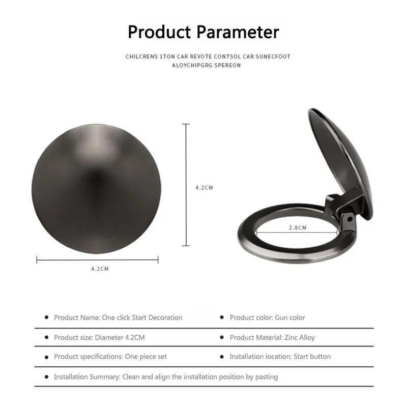 C200 E300 2026 Heiße Mode Auto Startknopf Abdeckung Ganzmetall Start Dekorative Abdeckung Für Mercedes Benz AMG W204 W205 W203 W211
