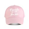 Canada Is Not For Sale Graphic Baseball Cap Fashion Unisex Sunhat Womens Outdoor Sports Snapback Cap