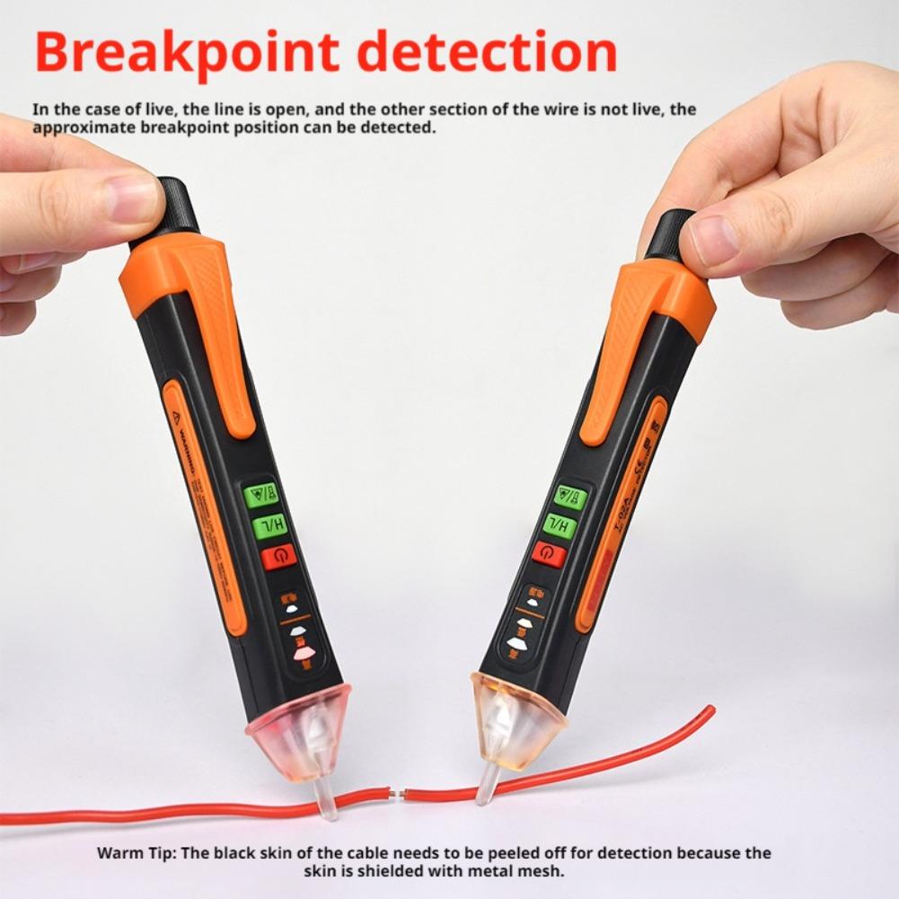 Voltage Detector Smart Non-Contact Voltage Tester Pen Meter 12-1000V Current Electric Sensor Test Pencil Voltage Indicator