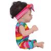 12in Length Newborn Girl Doll Lifelike Active Limbs Washable Lifelike Reborn Girl Doll