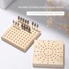 2Pcs Save Space Nail Drill Bit Display Base 61/81 Hole Nail Tools Storage Stand  Manicure Tools
