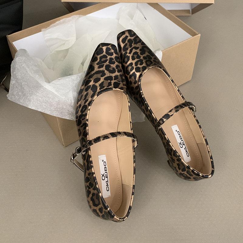 Fashion Red Footwear Shallow Ladies Heeled Shoes 2025 New In Spring Summer Fashion Buckle Strap Women 2.5CM Heels Mary Janes Pumps Shoes