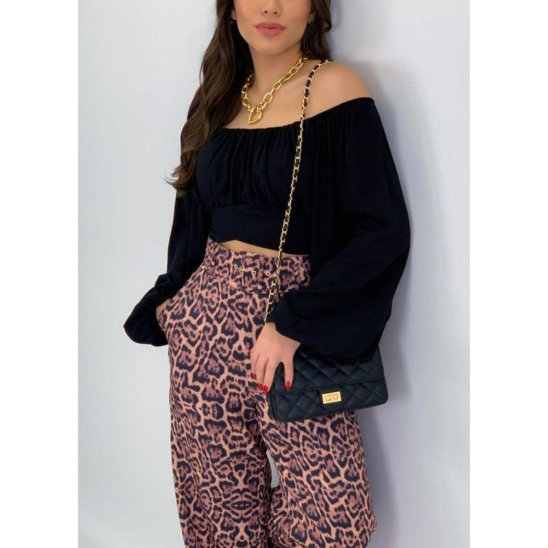 Navel Lantern Sleeve off-Neck Sexy Shirts Top off Shoulder Sexy Top