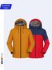 Customized Windproof Hooded Work Jacket with Logo and Embroidered Graphics