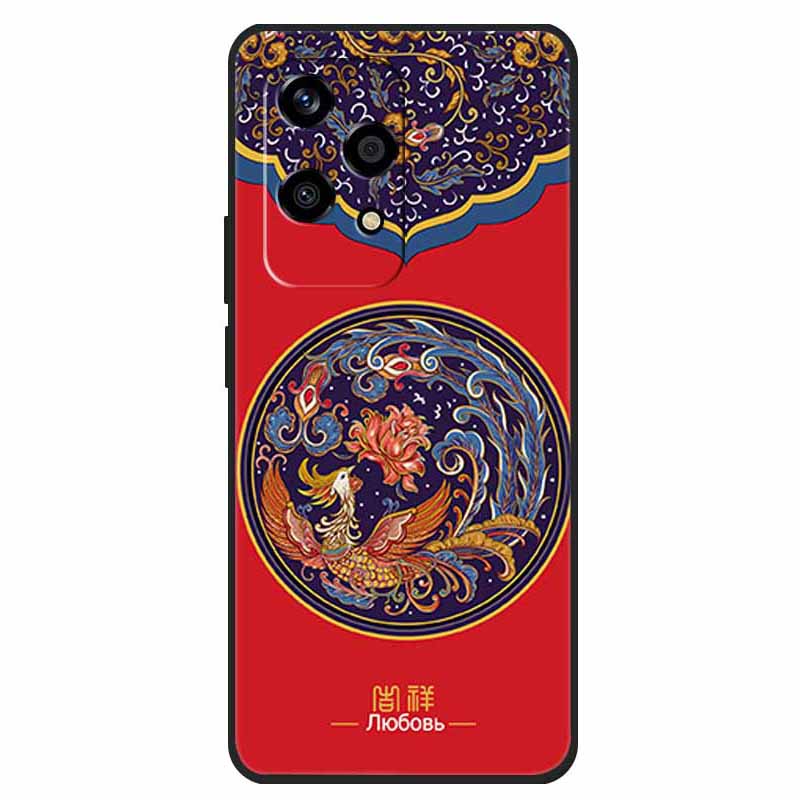 Etui na Honor 200 Lite Wzór Drukowany TPU Odporny na Wstrząsy Pokrowiec na Telefon