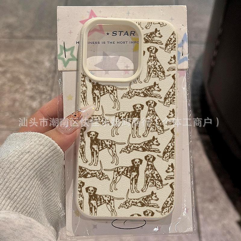 Dog iPhone 14 Pro iPhone 13 phone case, 12/11 Cute Pet 17/16/15 Pro Max shockproof protective case