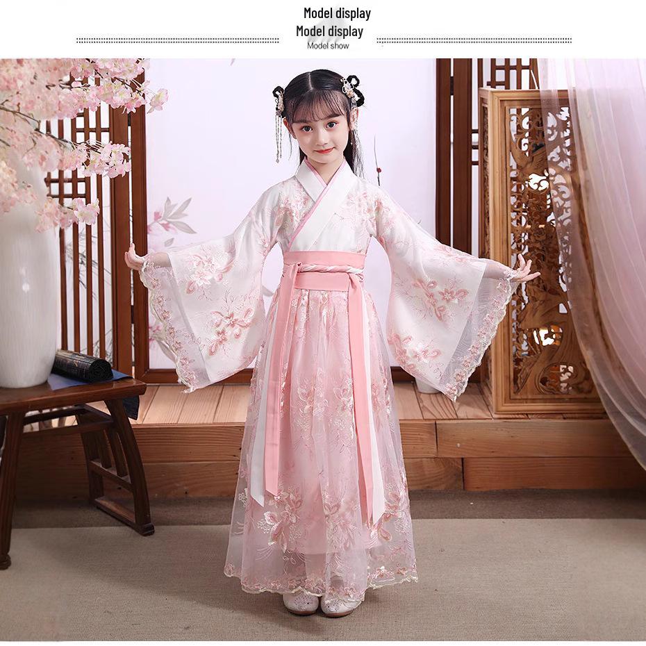 Κοριτσίστικο Χάνφου: Αρχαίο Φορέμα Ruqun Νεράιδας, Κινέζικου Στυλ Μακρυμάνικο Κοστούμι Τανγκ, Πριγκιπικό Κοστούμι