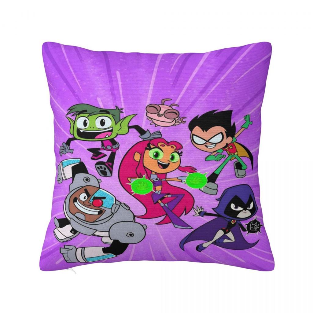 Pillow Cover Cartoon Go Custom DIY Cushion Cover T-Teen Fashion Pillow Case For Office Car Home Decorative Pillowcases