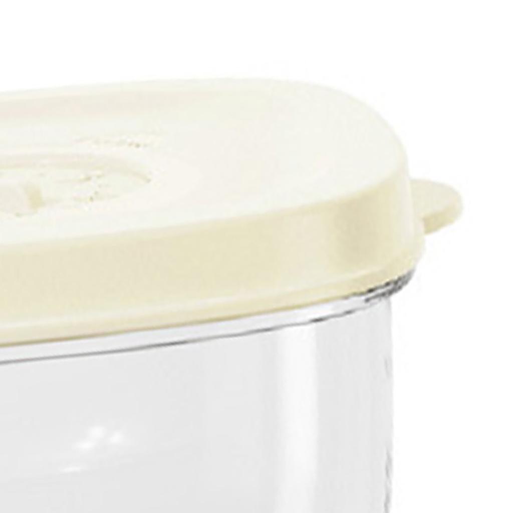 Food Storage Containers with Lids Freshness Preservation Microwave Heating Available Cartoon Freezer Containers Beige