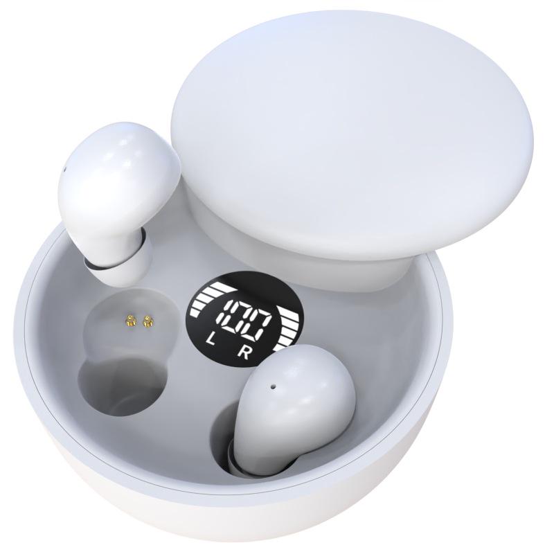 SK26 Mini Wireless Bluetooth Earbuds: Ultra-Small In-Ear Sleep Headphones