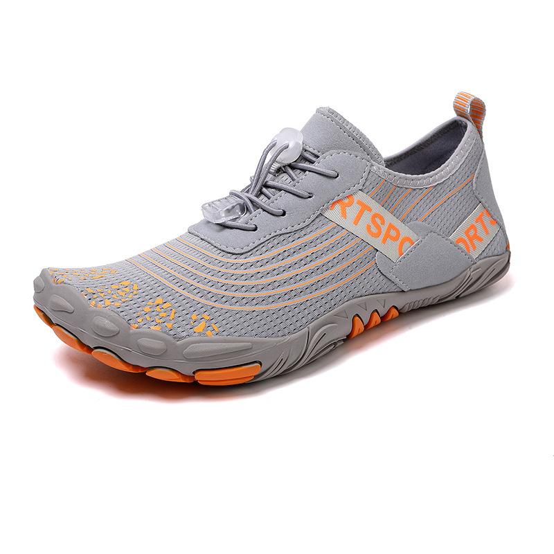 New Breathable Non-slip Casual Beach Shoes Men's and Women's Creek Wading Shoes Anti-cut Foot Protection Swimming Shoes Soft Couple