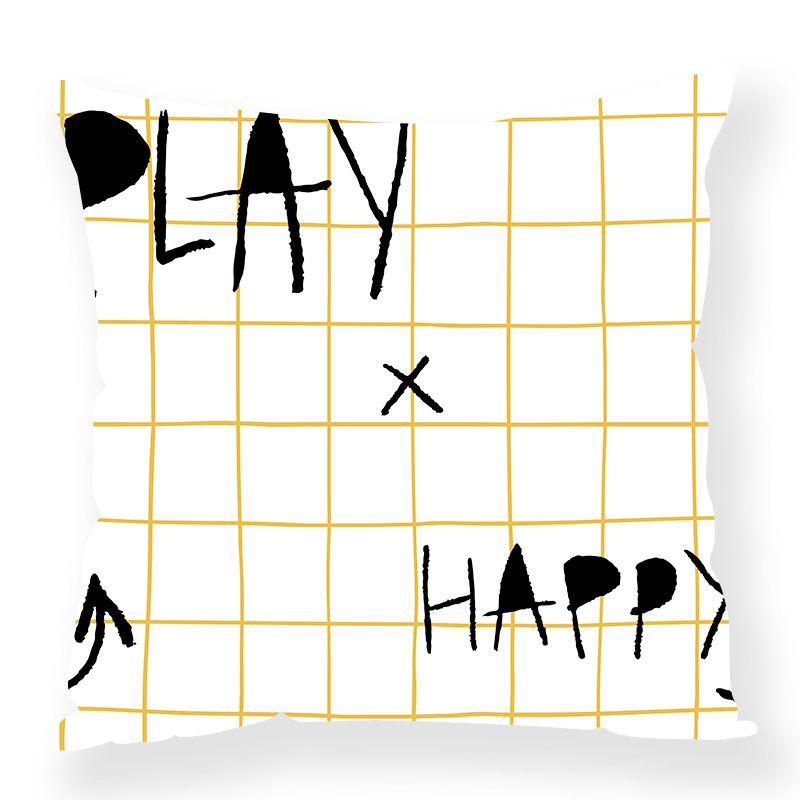 Vibrant Rainbow Print Cushion Cover For Sofa Perfect Home Pillow Case Decor