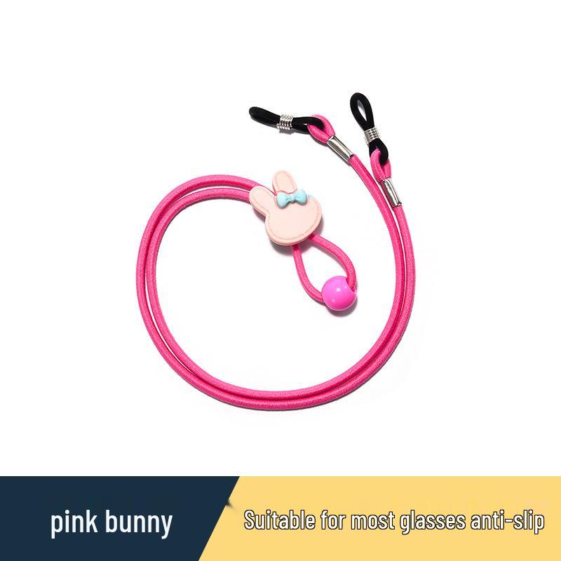 Kids' Anti-Slip Eyewear Lanyard with Sports Ear Hooks & Retractable Strap