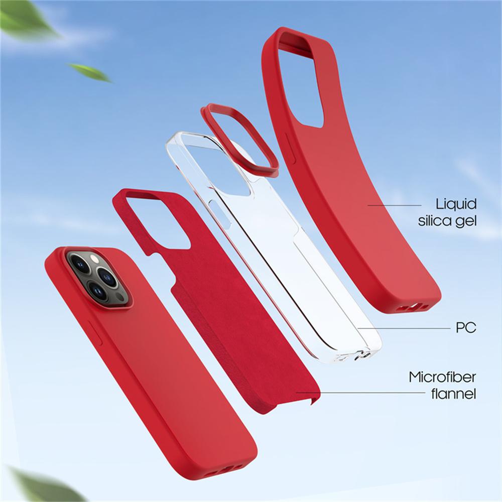 Soft Liquid Silicone Cases For Apple For Iphone 16 11 12 13 14 15 Pro Max 14 15 16 PlusShockproof Bumper Cover Phone Accessories
