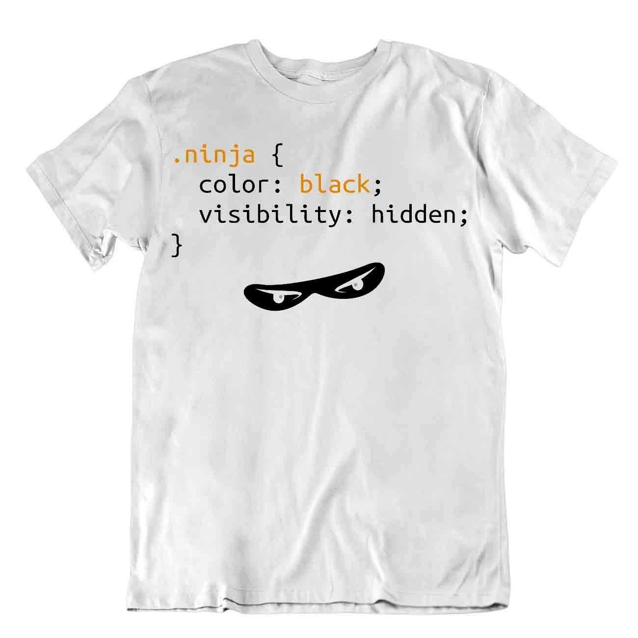 Ninja Language Code Tshirt Programmer Tee Funny Shirt Cute Gift 2XL