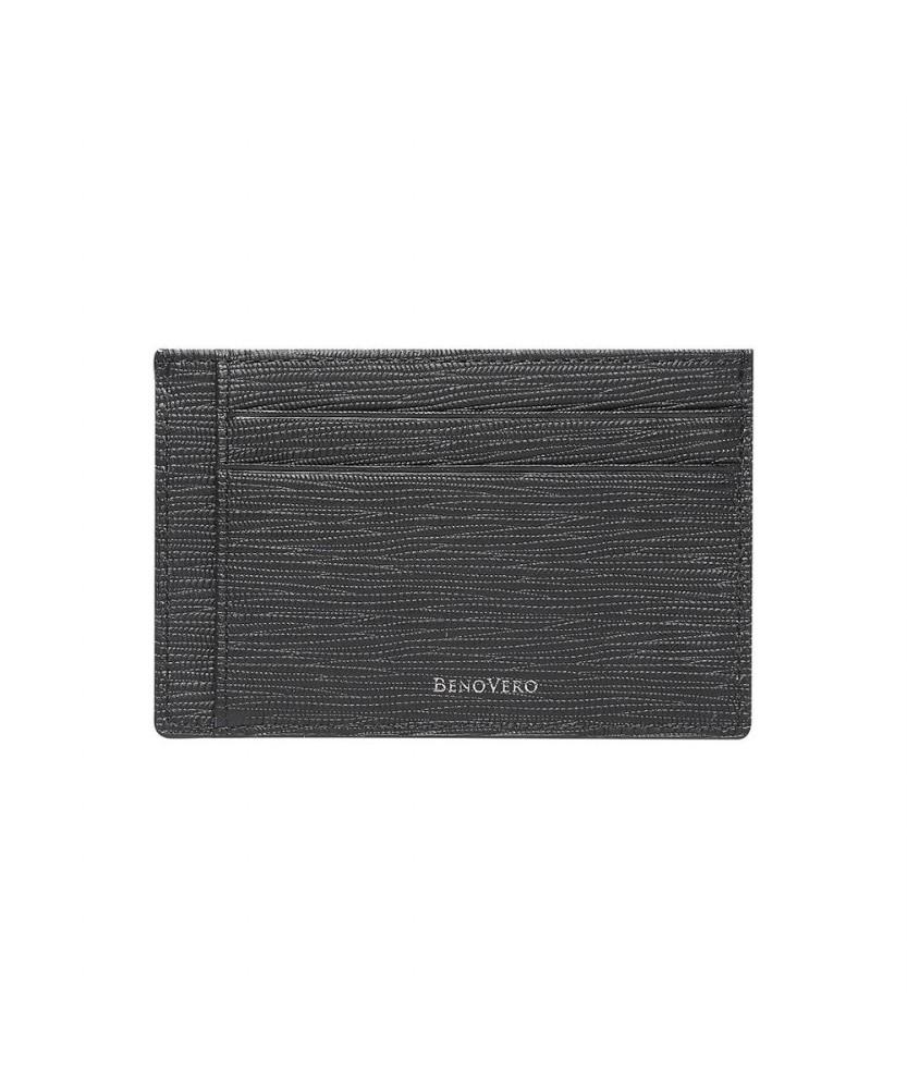 Benovero Cowhide Card Holder Black_Bmg1Acp5249K1