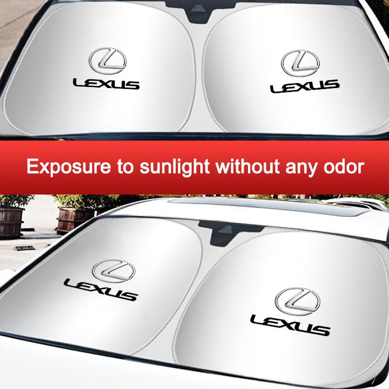 DMTZ1 Thicken Strong UV Resistance Car Sun Visor Sunshade Front Glass Sunscreen For Lexus ES RX NX LS UX LM LX GX LC RZ IS CT GS RC HS
