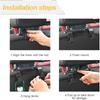 Car Seat Hook Multifunctional Car Clips Front Seat Headrest Storage Rack Auto Fastener Hangers Car Storage Interior Accessories