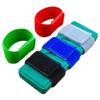 Fascia Elastica Colorata con Velcro: Chiusura a Velcro, Fasciatura Lombare Autoadesiva, Fasciatura per Gamba da Gioco, Fascetta di Legatura, Non Pila.