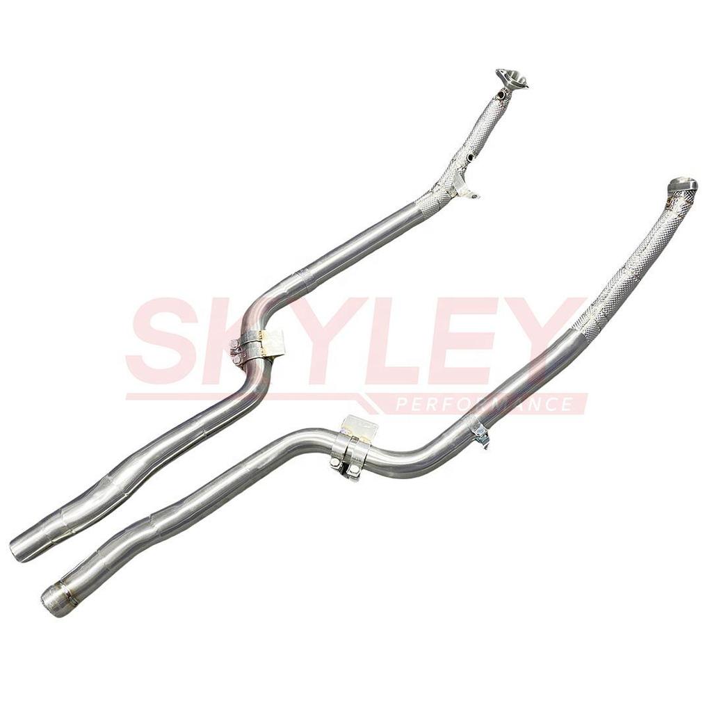 Front Pipe Downpipe for Mercedes-Benz CLS63/CLS63S AMG Exhaust System