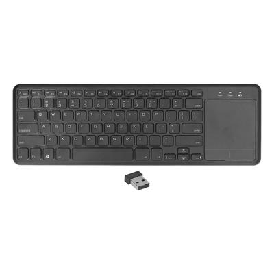 Bezdrôtová klávesnica 2,4G Prenosná klávesnica s touchpadom pre Windows pre Android pre OS X pre PC