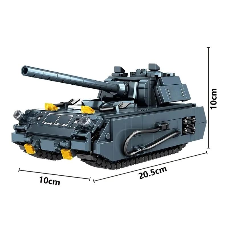 M4A1 Battle Tanks MOC Assembly Building Block Model Tanks Model Set DIY Handcraft Ornament Display Decor Holiday Birthday Gifts