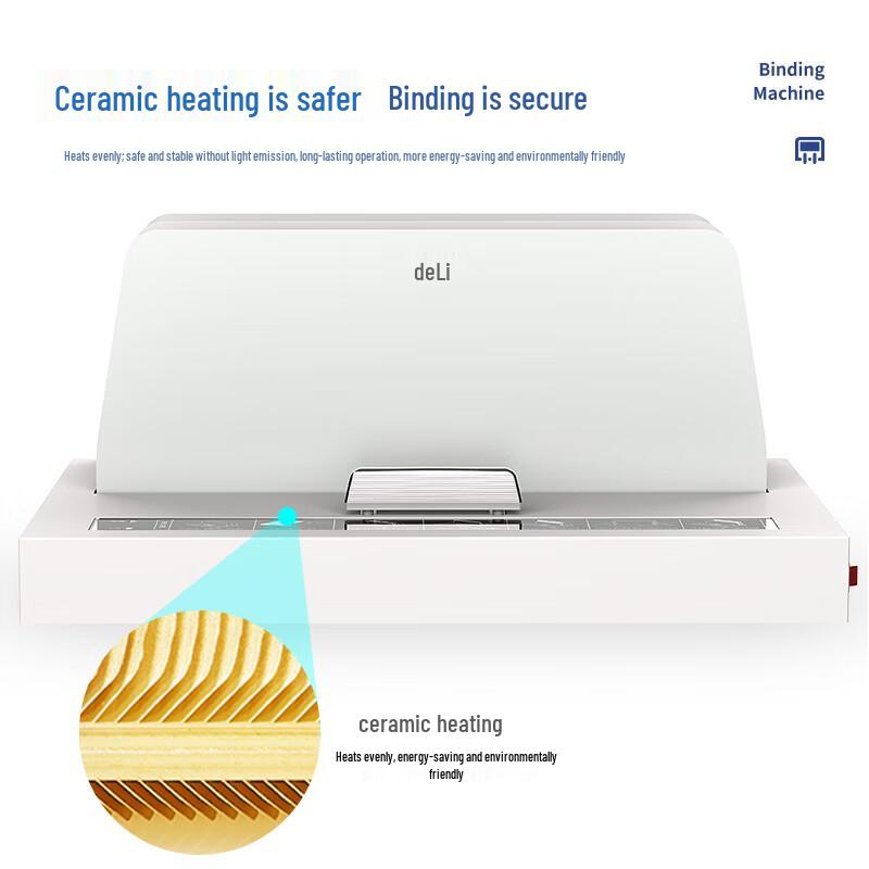 Deli Automatic Hot Melt Document Binder