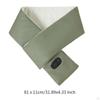 Heated USB Neck Scarf Neckerchief Warmer,Comfortable Shawl,Warm Wrap,Neck Heating Pad for